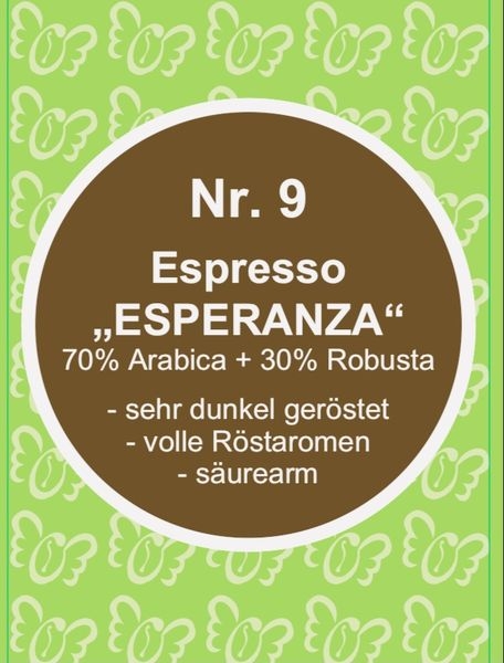Espresso Nr 9  ESPERANZA